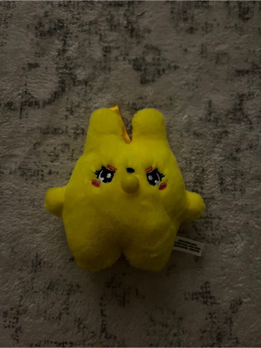Plushy blowing bubble